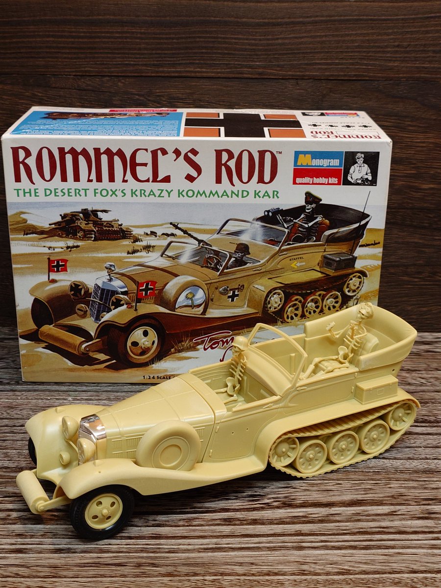 yasuoSu70339660's tweet photo. Monogram quality hobby kits
ROMMEL'S ROD
Tom Daniel
KRAZY KOMMAND KAR!
✙✙✙✙
1/24 SCALE MODEL KIT
長い事、仕掛り中の模型
2009年に製作を始めて、15年も
経っているのか🫣
#TomDaniel https://t.co/qtGB0ZXNFf