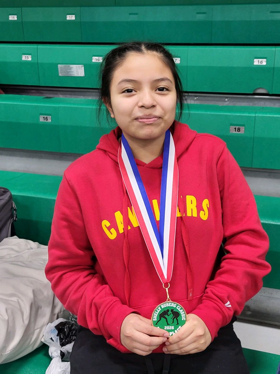 PMCavs's tweet photo. Freshman Jamie Mendez Tomas becomes the first female wrestler in school history to become a podium finisherβΌοΈπ€ΌββοΈ
π° https://t.co/9H8qo4EmKF
#Together | #YEAHRED https://t.co/9TlcxXkmxP