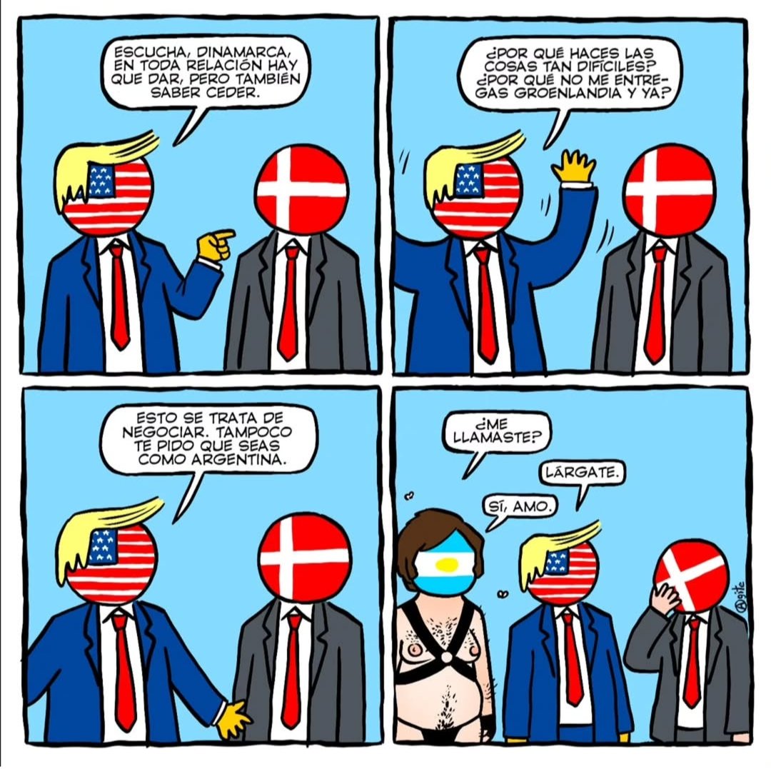 Que VERGÜENZA siento por Milei.