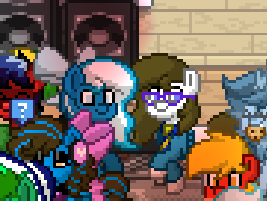 <a href="/VinylTastic/">VinylTastic</a> is on now on the <a href="/ponytownteam/">Pony Town</a> <a href="/PonyvilleFM/">PonyvilleFM</a> celebration! Come find us!