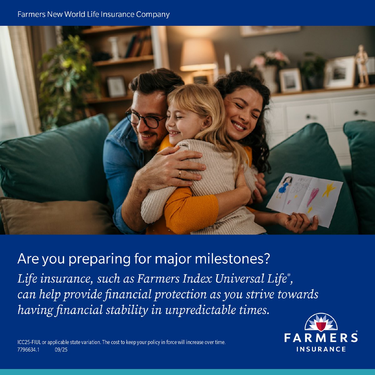 TSanchezAgent's tweet image. Big milestones in life may need a strong financial foundation. Whether you are planning to buy a home or expand your family, Farmers Index Universal Life® can be a versatile life insurance option for many. farme.rs/disclosure