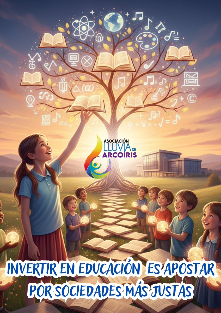 En el #DíaInternacionaldelaEducación, desde Lluvia de Arcoíris reafirmamos el compromiso con una educación inclusiva, transformadora y basada en DDHH. 
Creemos en la educación como  herramienta clave para prevenir la violencia, fortalecer comunidades y garantizar oportunidades.