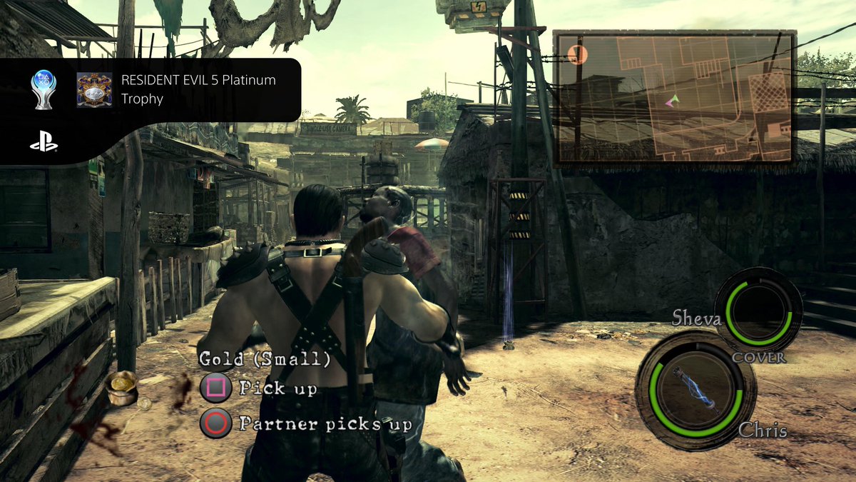RE5 platinado. Jogo extremamente subestimado, pode não ser um bom RE em sua essência mas é um jogo extremamente divertido. Agora n sei se vou ter estomago pra platinar o RE6 💀