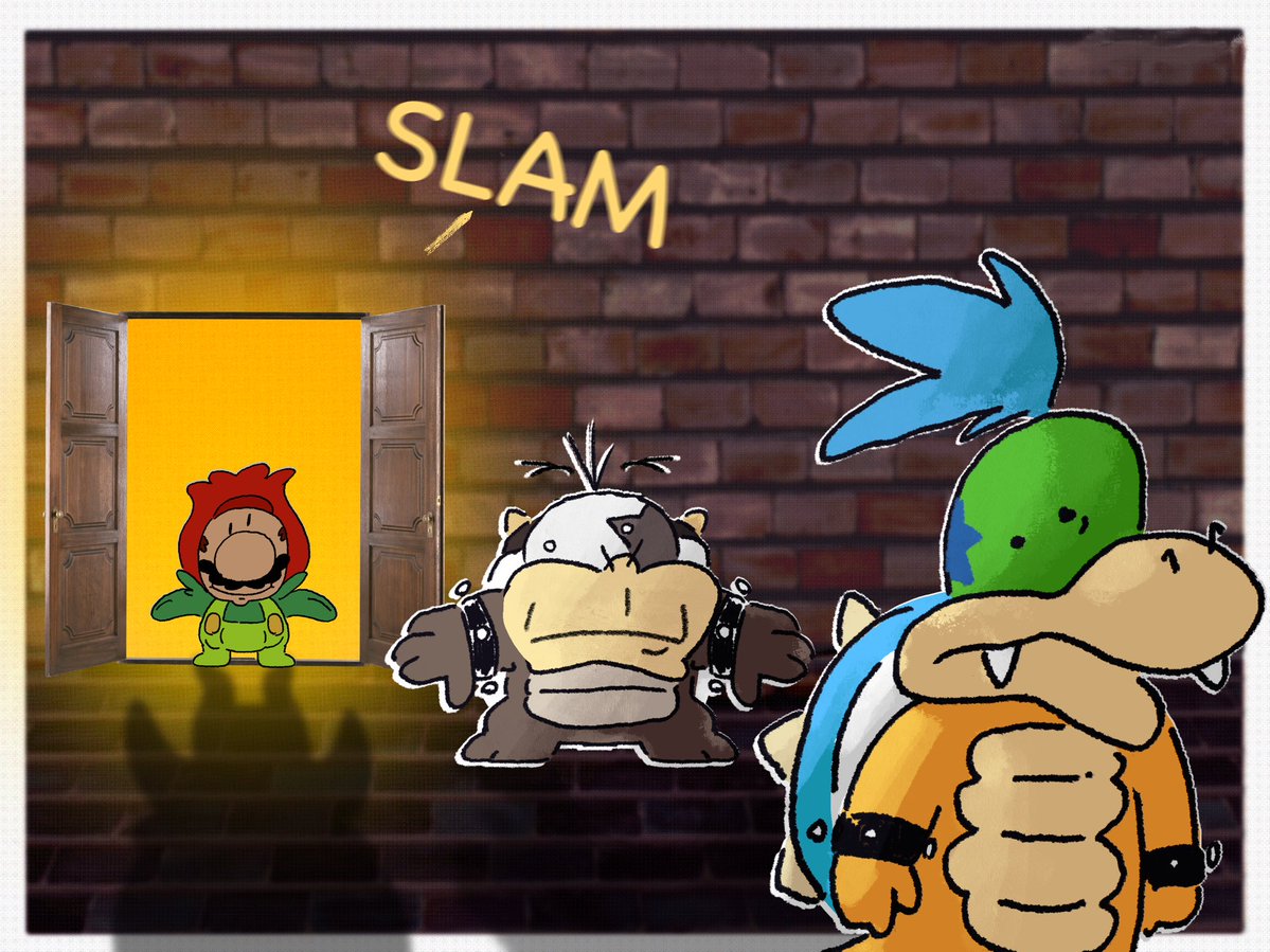 jacobscomix's tweet image. Flower Mario’s Big Blast 🍝🌹
#mario #supermario #webcomic #mariowonder #doodle