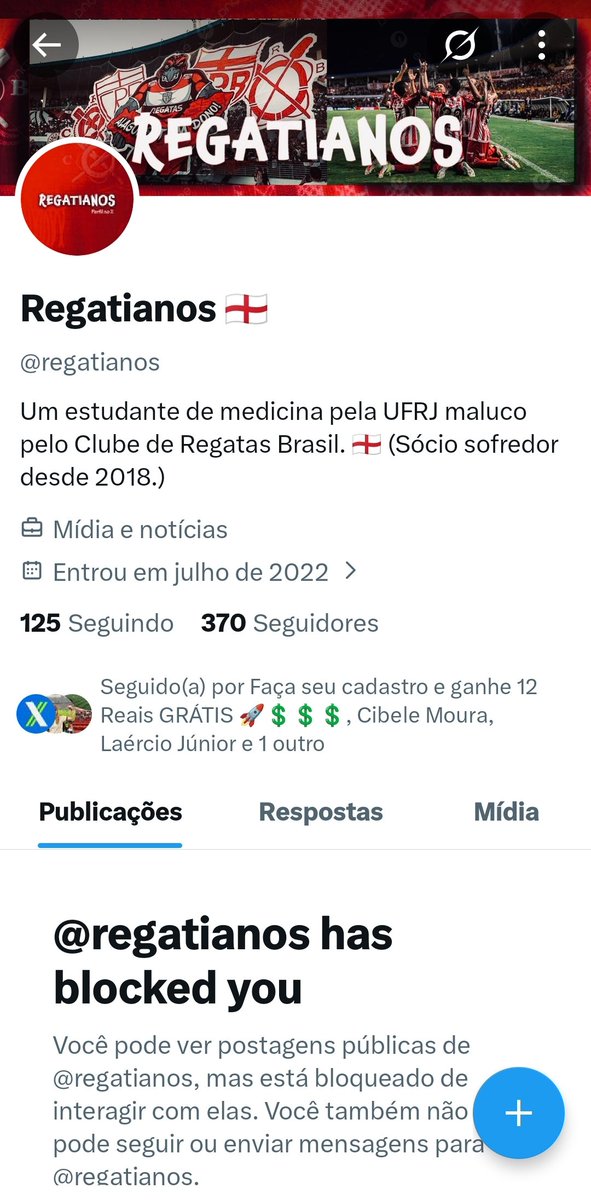 Marujo_raiz's tweet image. A página mais merda do cerrebe é essa @regatianos