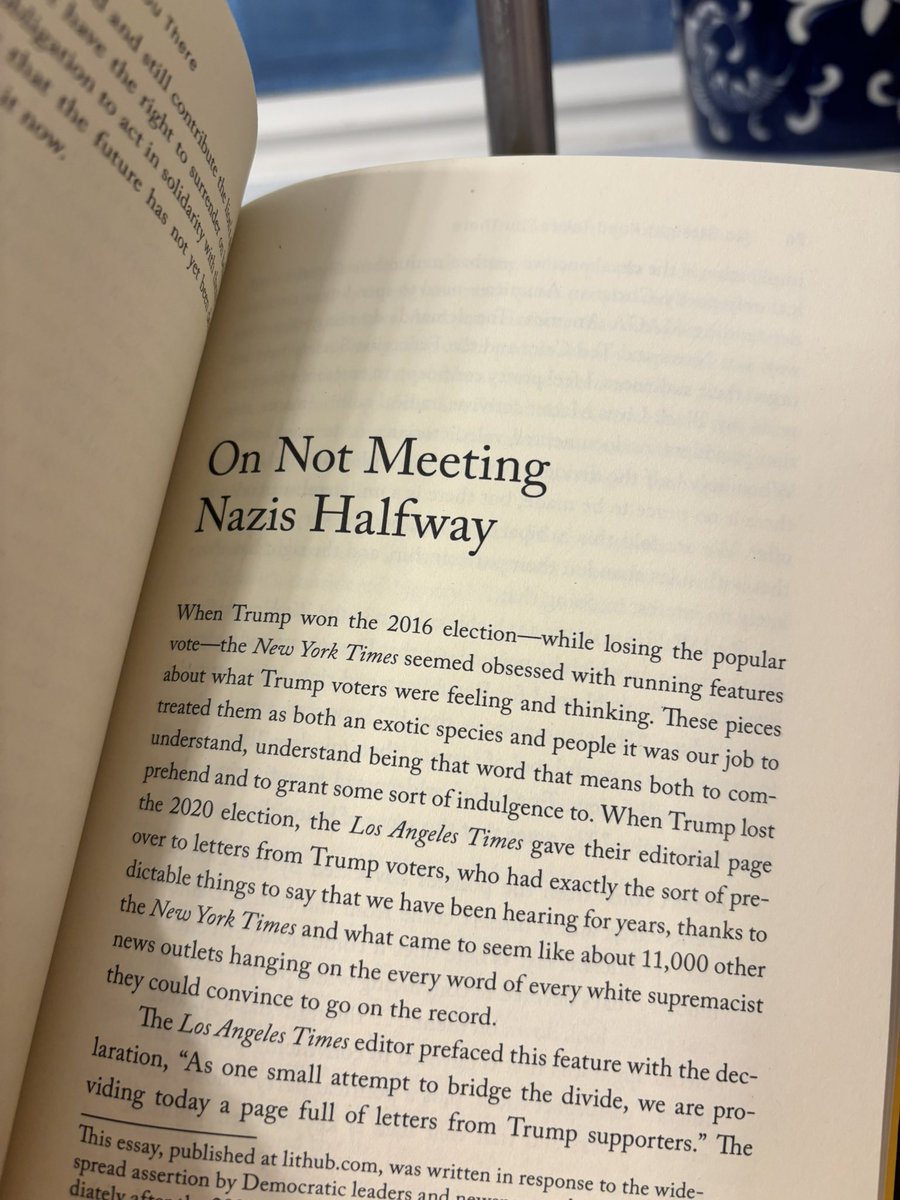 LibbyAnaya's tweet photo. If you voted for an administration that zip ties &amp; kidnaps toddlers and executes citizens on the streets, let us never meet. The light in me does not recognize the light (or humanity) in you. There’s literally no way to come back from this. https://t.co/1W943j3fsX