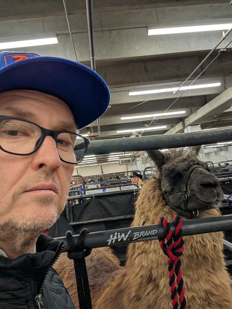 My buddy got a picture with Kamala Harris today!!!