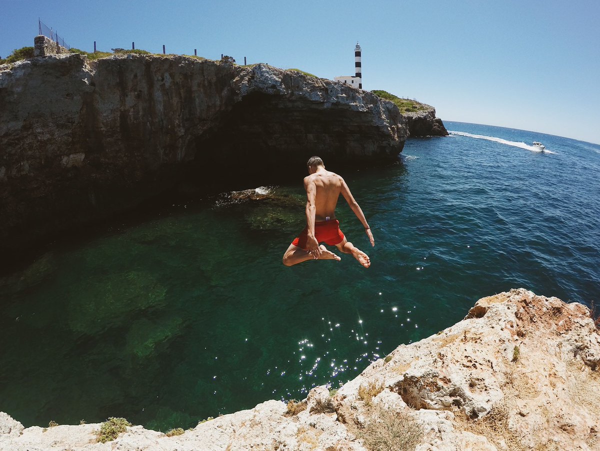It fucking is.

I’ve never been as in love with life as I was at sixteen, cliff-jumping somewhere on the Spanish coast, knowing my life was only just beginning.

Yeah, it might not have been the peak in terms of money, life experience, or even energy. But that inner feeling of
