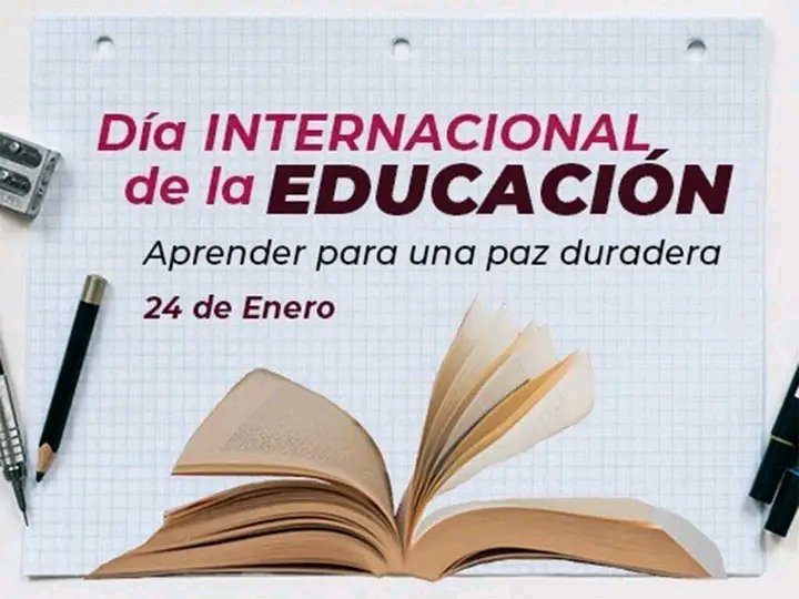 🇨🇺✏️📚 Reafirma Cuba su compromiso con una enseñanza gratuita, universal y de calidad, al celebrarse el Día Internacional de la Educación, reconocido como un derecho humano fundamental.
#CubaEduca