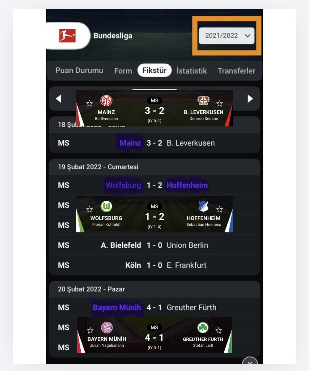 matrixiddaa's tweet image. Almanya’da son 9 yılda aynı hafta içinde 3 tane iyms sürprizin çıktığı tek bir sezon var. Onda da ne hikmetse yine bu haftaki takımlar başrol…