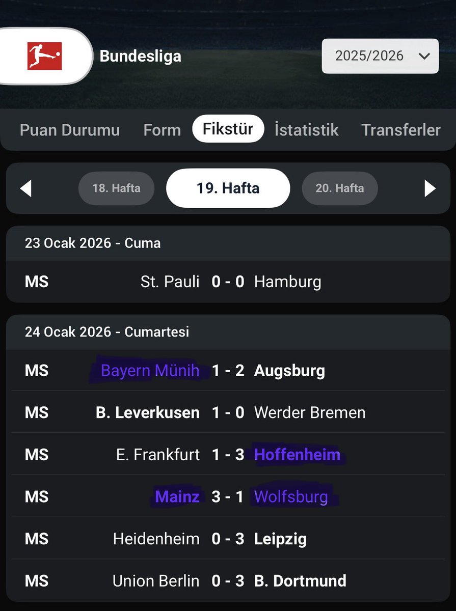 matrixiddaa's tweet image. Almanya’da son 9 yılda aynı hafta içinde 3 tane iyms sürprizin çıktığı tek bir sezon var. Onda da ne hikmetse yine bu haftaki takımlar başrol…