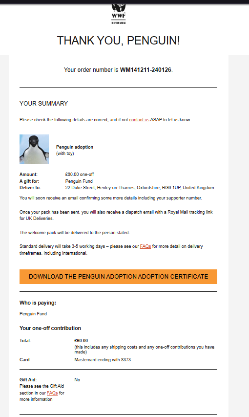 Penguin Fund tweet media