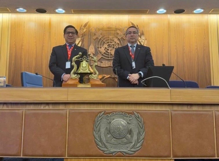 MGP_DICAPI's tweet image. Del 19 al 23 de enero del presente año, en la sede de la Organización Marítima Internacional, se realizó el duodécimo período de sesiones del Subcomité de Diseño y Construcción de Buques, órgano técnico subsidiario del Comité de Seguridad Marítima.
acortar.link/ArgnkL