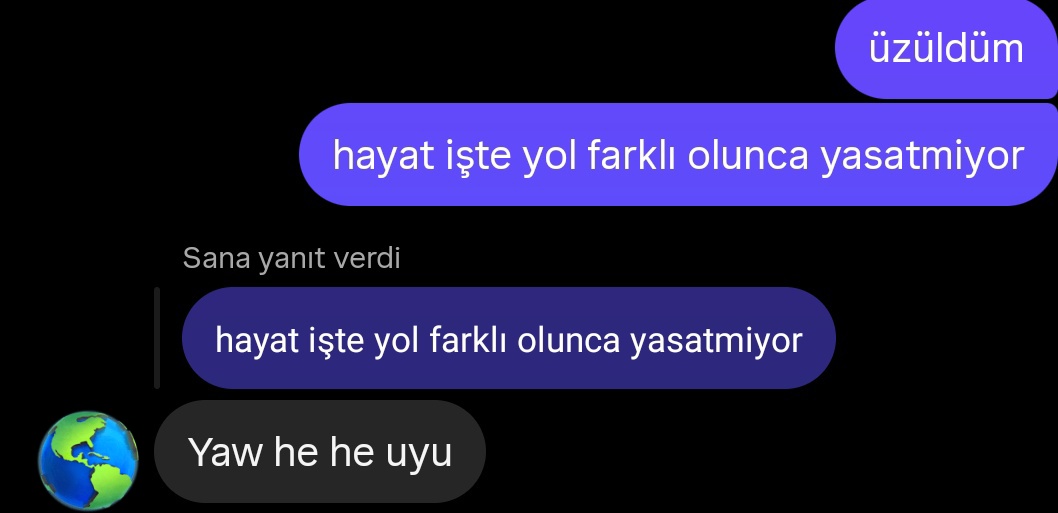 kötüsünüz ki