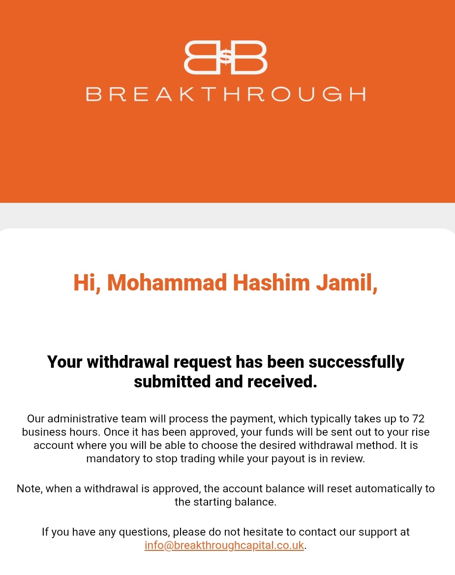 ihashi2o's tweet photo. Request the 2nd payout from @Breakthroughcpt  lets see how it goes!🏆🙌 https://t.co/mZZkts9vNb