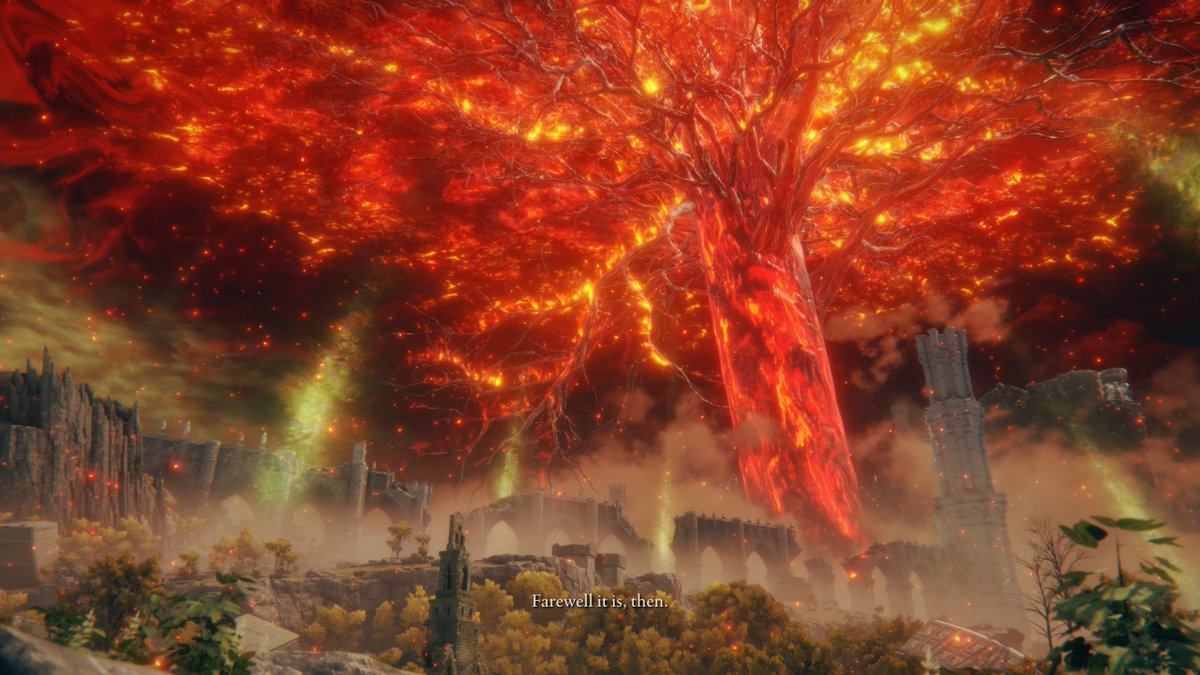 I got goosebumps...
Destined Death returned to the Lands Between after an eternity of misery. Can't believe we finally made it to the end game lads