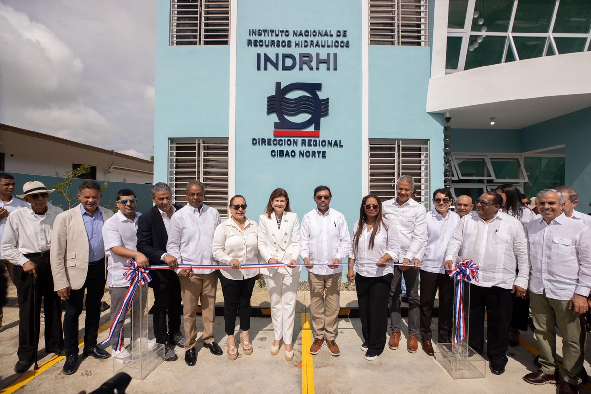 Raquel Peña inaugura sede regional del INDRHI en Santiago y entrega obras para riego 

 cronicards.com/2026/01/raquel… 

#CRONICARD