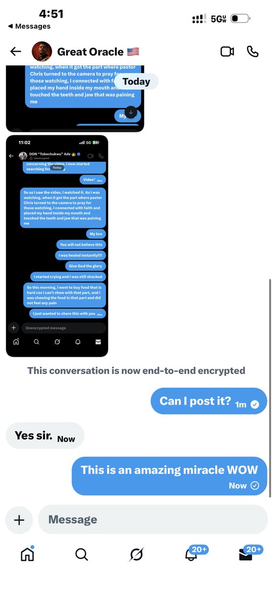 PereEgbi's tweet image. While some people watched that video and had many negative things to say about the Man of God, Pastor Chris commanding ten people on stretchers to get up and be healed in the name of Jesus, someone else watched the very same video with faith.

That person paid attention to the