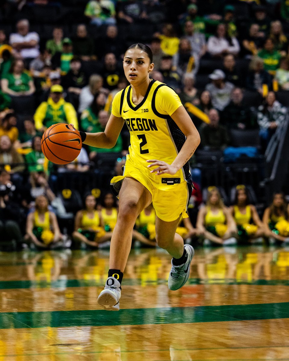 13 points. 10 assists. 

Dub-dub #7 for K2. 

#GoDucks x <a href="/katiefiso/">katie</a>