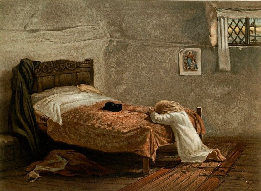 Oração da noite de sábado:

Ficai conosco, Senhor, nesta noite, e vossa mão nos levante amanhã cedo, para que celebremos com alegria a ressurreição de vosso Cristo. Que vive e reina para sempre. ✝️
O Senhor todo-poderoso nos conceda uma noite tranquila e, no fim da vida, uma