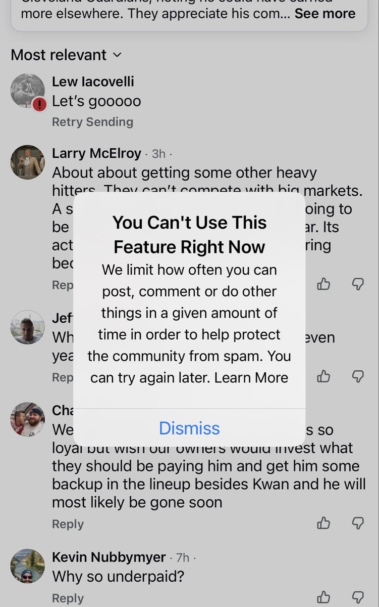 Dear <a href="/facebook/">Facebook</a> why am I being restricted about posting?