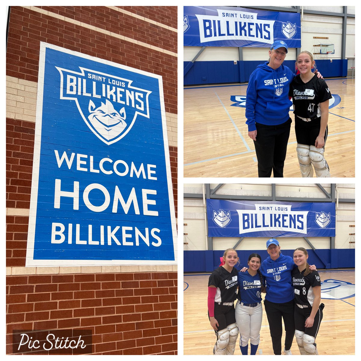 I had such a fun time this morning at the <a href="/SLUSoftball/">SLU Softball</a> camp! Thanks Coach Connoyer and players for hosting us today and braving the cold temperatures ❄️It was special to be there with teammates <a href="/MacieSpenny/">Macie Spenny (2027)</a> <a href="/bella_marzz/">Bella Marzullo</a> too!
The campus is gorgeous and I can’t wait to watch you