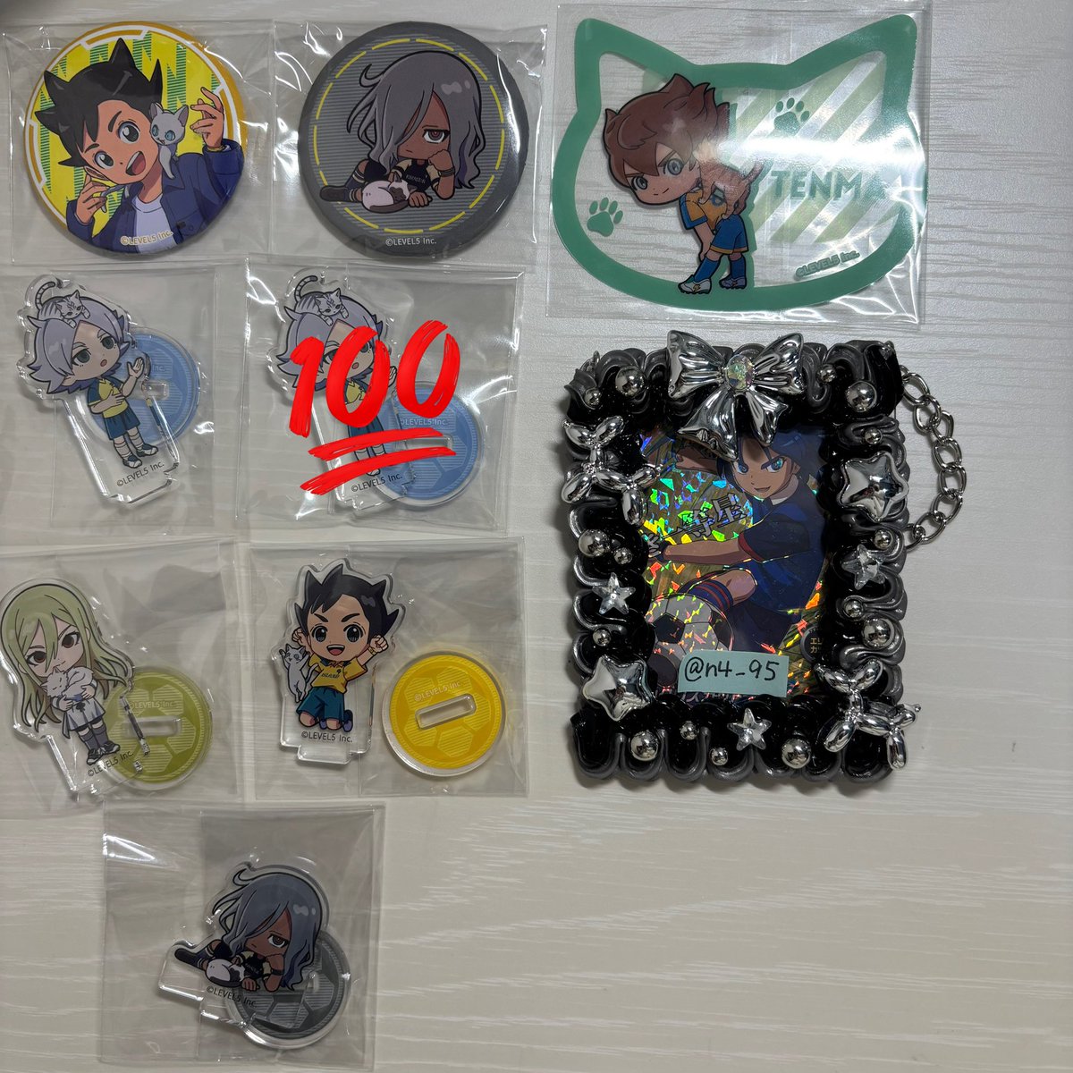 交換】イナイレ まねきねこ イナズマイレブン ミニアクスタ ミニ