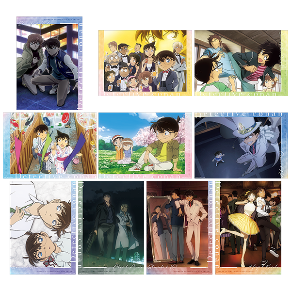 名探偵コナン_ミニクリアポスターコレクション／vol.2 【BOX／10パック