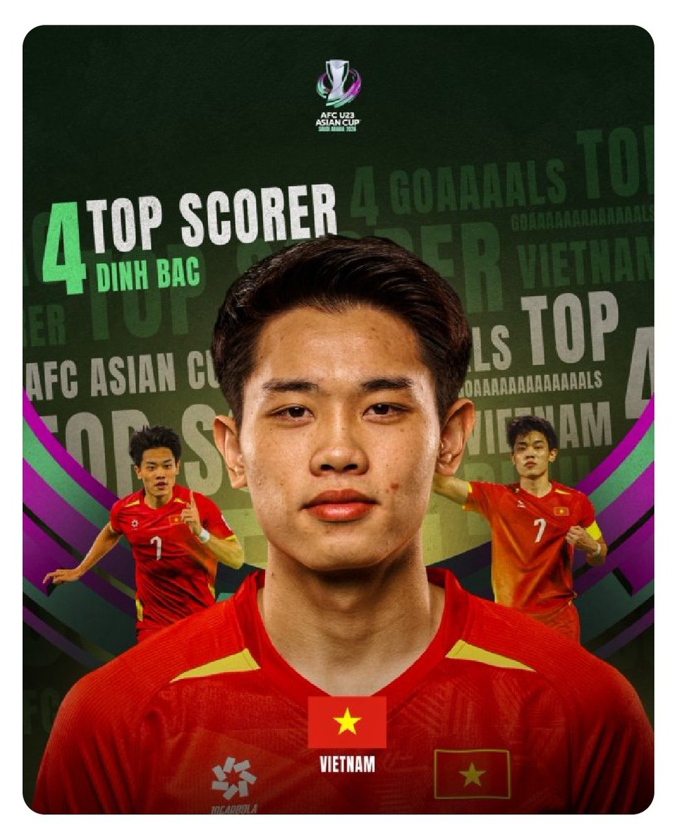 MLS' Inter Miami and LAFC are aiming for 21-year-old Nguyen Dinh Bac, who is Messi of Vietnam. He also played in the 2023 Asian Cup and recently led Vietnam to third place in the U23 Asian Cup.