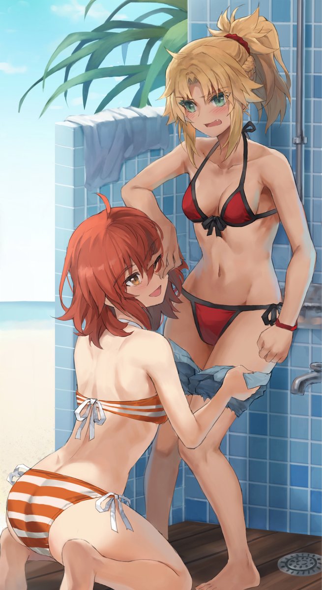 「早く脱いでよ」と言われているモードレッド 