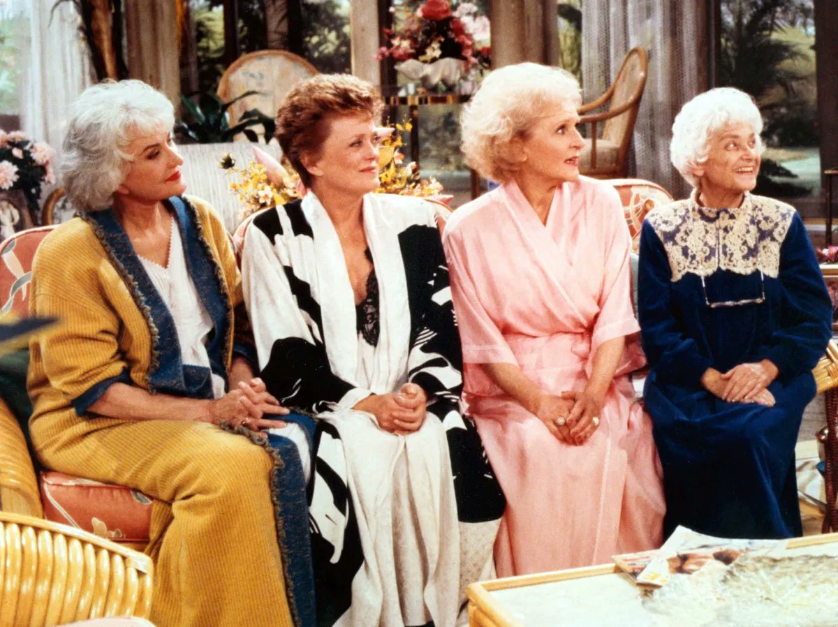 TheGGForever's tweet image. The girls. #GoldenGirls #StayGolden