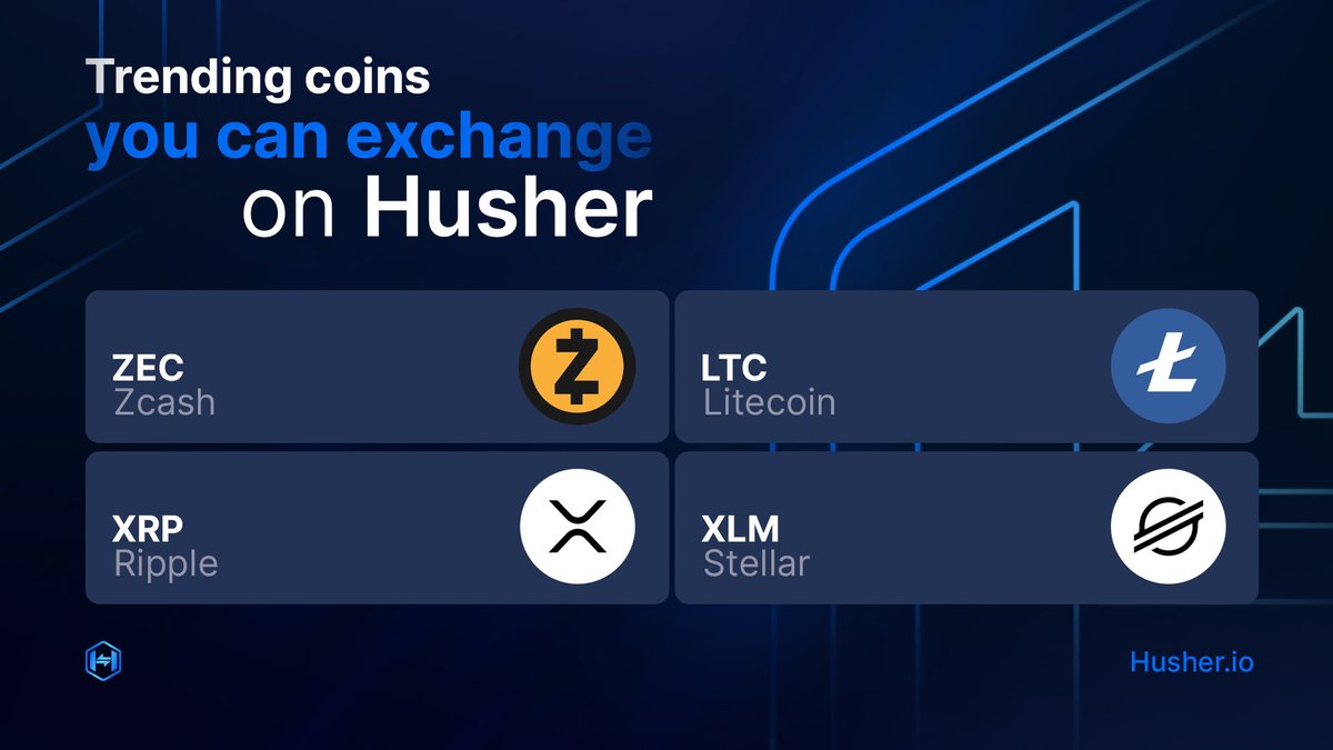 GM Traders 💙

Discover the latest trending coins on the exchange and unlock more trading opportunities.

$ZEC Zcash
$LTC Litecoin
$XRP Rippke
$XLM Stellar