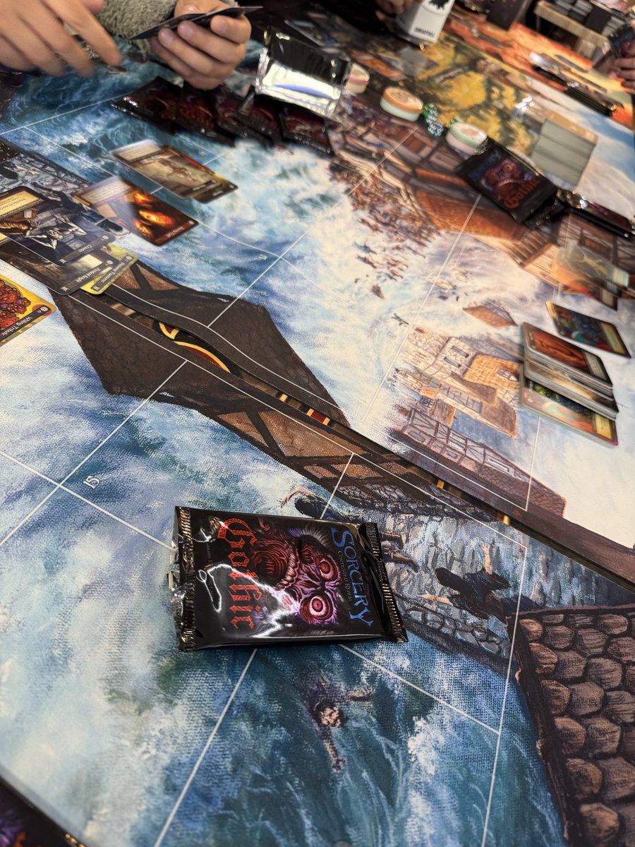 本日のソーサリー会は7名でスタート！