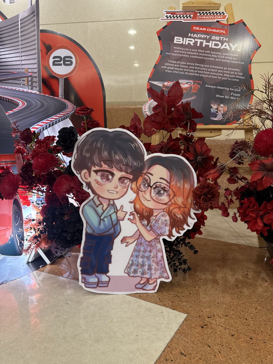 Chimon Day Backdrop 
Hope you had fun taking photos 🫶

CHIMON DREAM BLOOM DAY
#StaywithChimon26th
#HappyChimonDay2026 #ChimonWachirawit 
#ชิม่อนไงจะใครหล่ะ