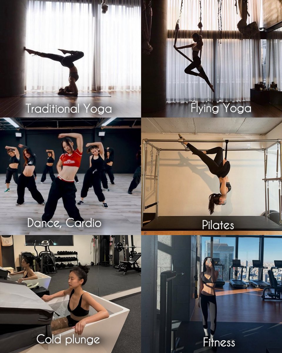 maibogs's tweet image. วิวัฒนาการความสวยของเจนนี่ เนื่องจากออกกำลังกายดูแลตัวเองดีมากๆ มาตั้งแต่เดบิวต์แรกๆ เล่นโยคะ ทั้งแบบธรรมดา ทั้งแบบบิน ต่อมาก็พิลาทิส การเต้นนี่ทำอยู่ตลอดอยู่แล้วเป็นคาร์ดิโอ ปัจจุบันเข้าฟิตเนส เพิ่มกล้ามเนื้อ กระชับสัดส่วน ปิดท้ายด้วย Cold plunge แช่น้ำเย็น ช่วยฟื้นฟูร่างกาย ❤️‍🔥