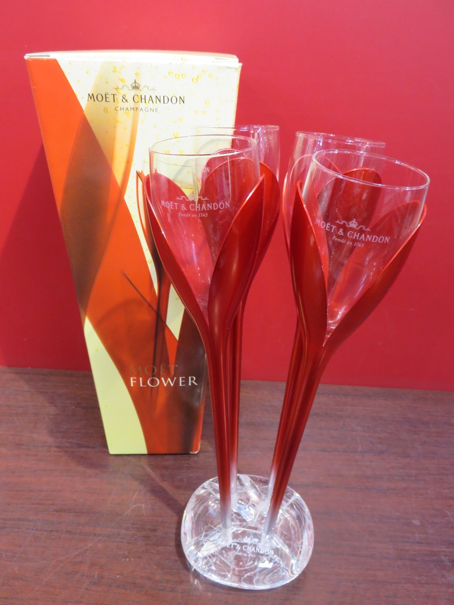モエシャンドンのフラワーグラスを入荷しました！ シャンパン