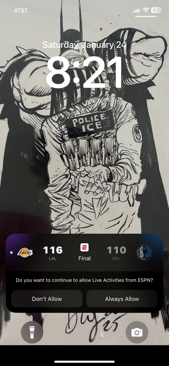 Current Lock Screen.