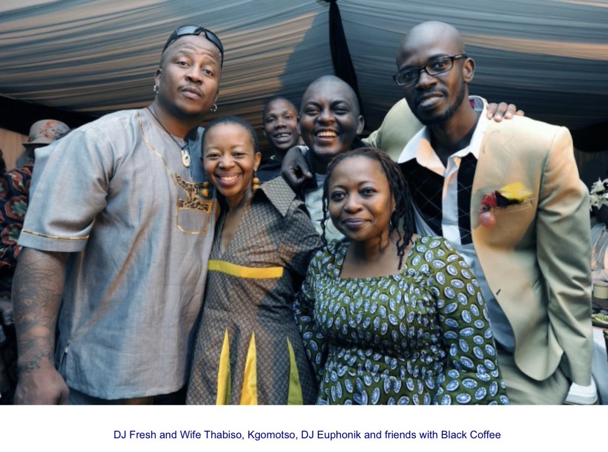 Naijababe555's tweet image. DJ Black Coffee and friends.