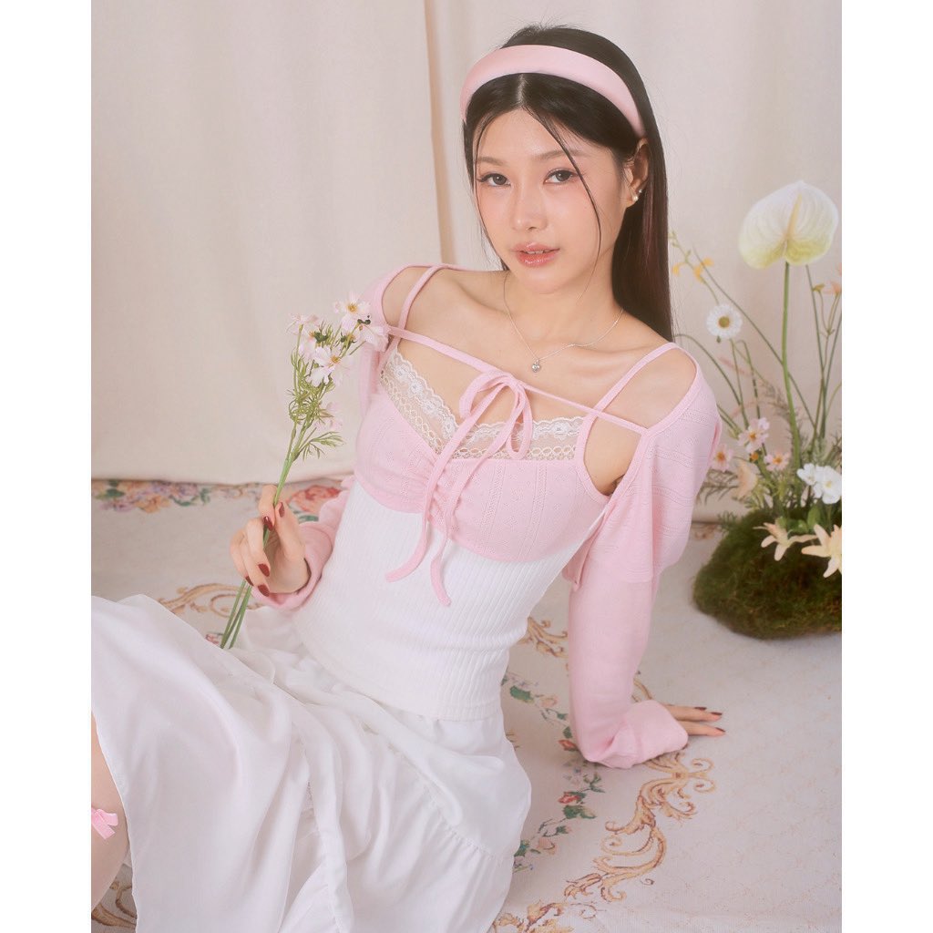wintermoonwluv's tweet photo. Kome Aphrodite top + cardigan 
ของใหม่มือ 1

🩵เสื้อคลุมสีฟ้า ฟรีไซส์
🩷สายเดี่ยวชมพู s (อก 30-33)

ส่งต่อทั้งเซ็ต 250 รวมส่ง (shop 670 ไม่รส)

#ส่งต่อkome #ส่งต่อcintage #ส่งต่อstylist #cintageส่งต่อ #ส่งต่อbeming #ส่งต่อrika  #โล๊ะตู้เสื้อผ้า #vghbkk #daddyandthemuscleacademy https://t.co/VvgNRL2fHz