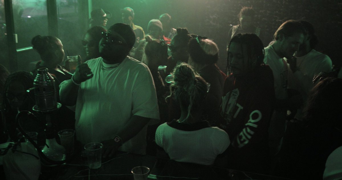 THEREALGHOSTMAN's tweet photo. Club packed smoke party @ club cru #EAV https://t.co/gMmIPMXkzf