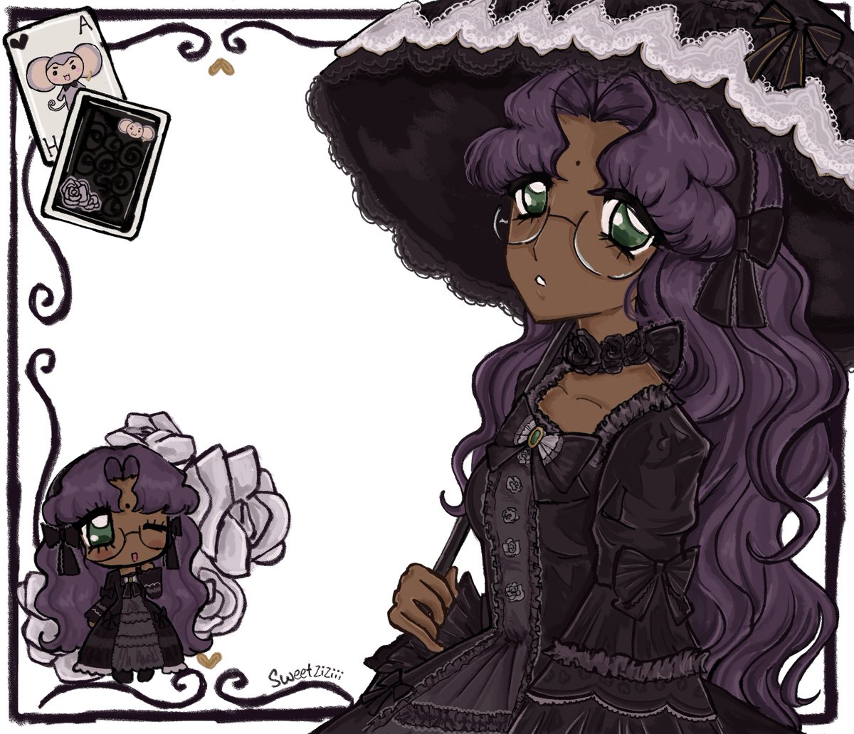 sweetziziii's tweet image. Gothic lolita Anthy  ♡ /ᐠ⑅˵- ⩊ -˵マ

#RevolutionaryGirlUtena #rgutwt