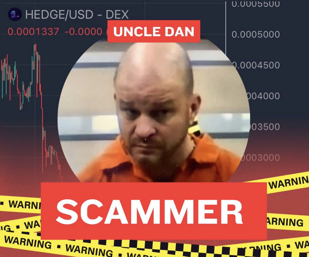 NovaLuna312189's tweet image. Post:
Watching $600k in market cap evaporate down to a measly $85k is a pain you don’t forget. For
a long time, I tried to convince myself that Hedge Coin ($HEDGE) was just a victim of a bad
market. I wanted to believe in the "utility" Dan Priotti (@UncleDan1977) kept promising…