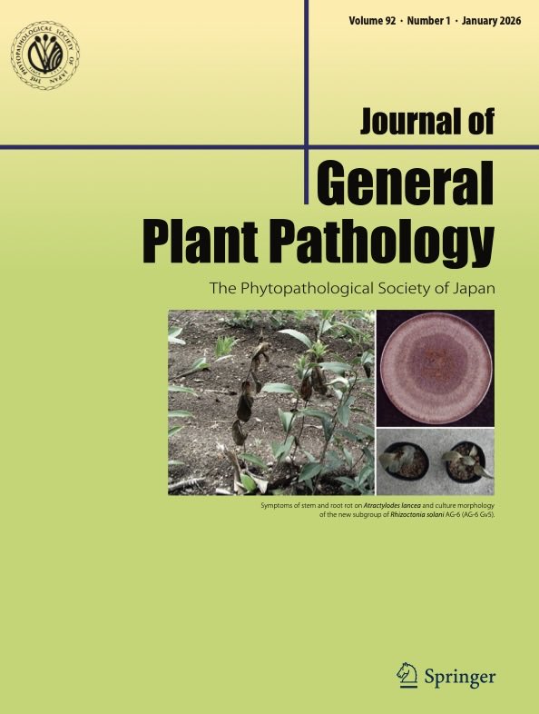 J Gen Plant Pathol tweet media