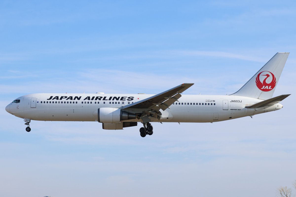 gm3685929653969's tweet image. 2026/1    ITM
JAL   B763   JA603J
この画角でレジ回収したい！
#JAL #B767 #JA603J #伊丹空港