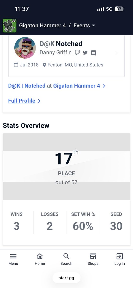 Outplaced my seed. Almost upset #9 in the world. Was playing clean and my sheik got hands.