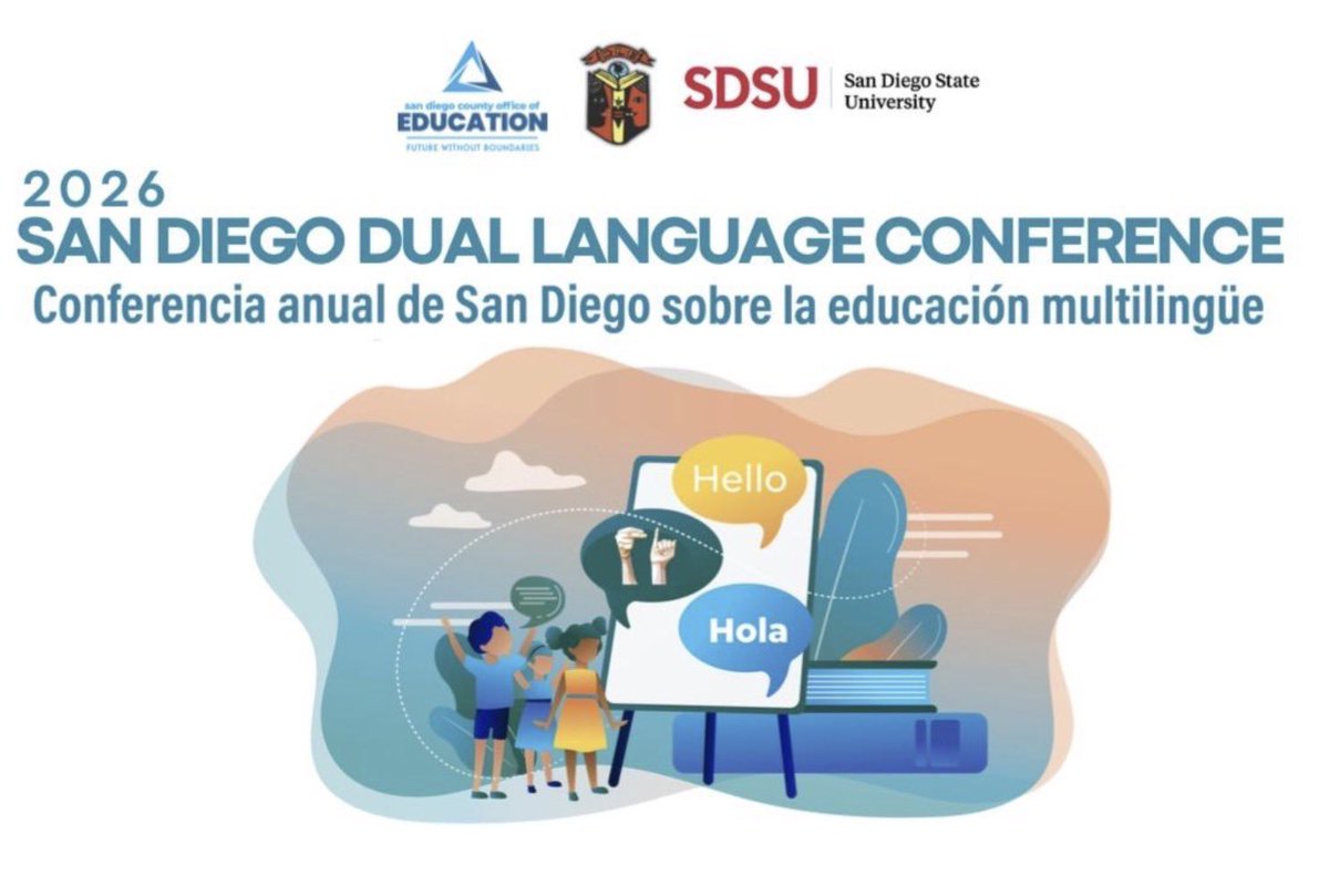 Multilingual Education & Global Achievement- SDCOE tweet media