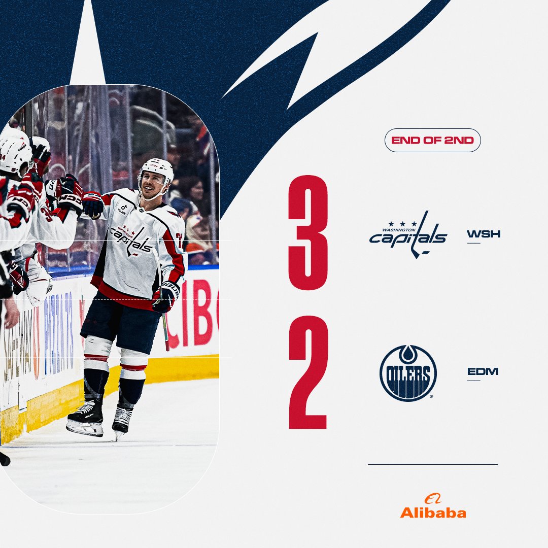Capitals's tweet photo. Up by 1 with 1 to go
#CapsOilers | @AlibabaGroup https://t.co/jzPliQ2IBM