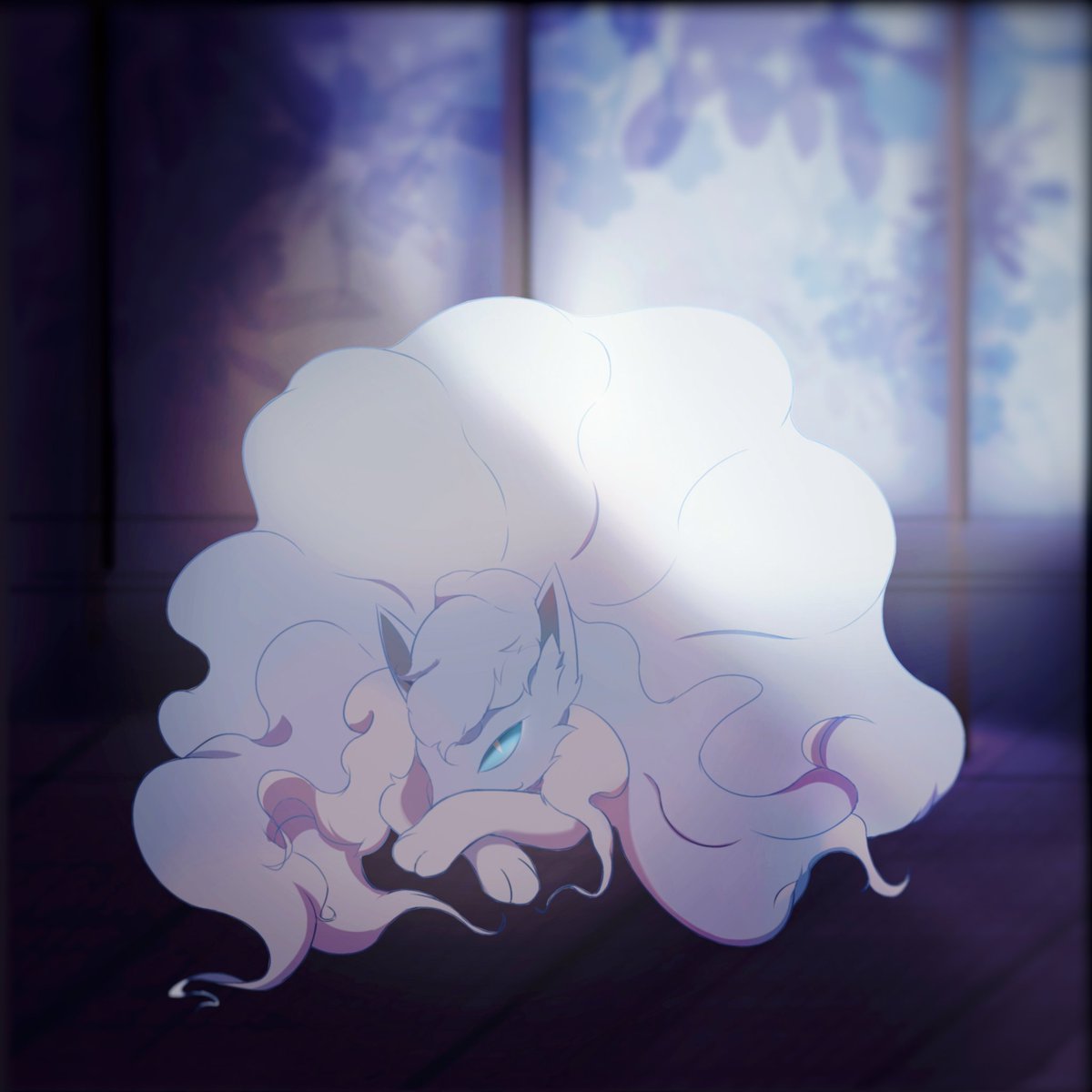 When you get home at night, Alolan_Ninetales