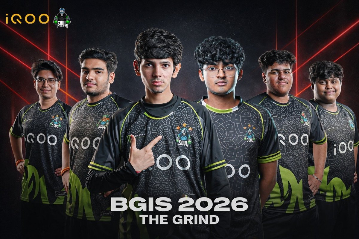 AryanSi06687734's tweet photo. It’s that time of the year when the whole fanbase comes together to support Team iQOOSouL. So make sure to stand by them in both the highs and the lows because this is when they need your support the most. I’m sure they will give their best 🙌🚀. https://t.co/IUy70aFqH6
