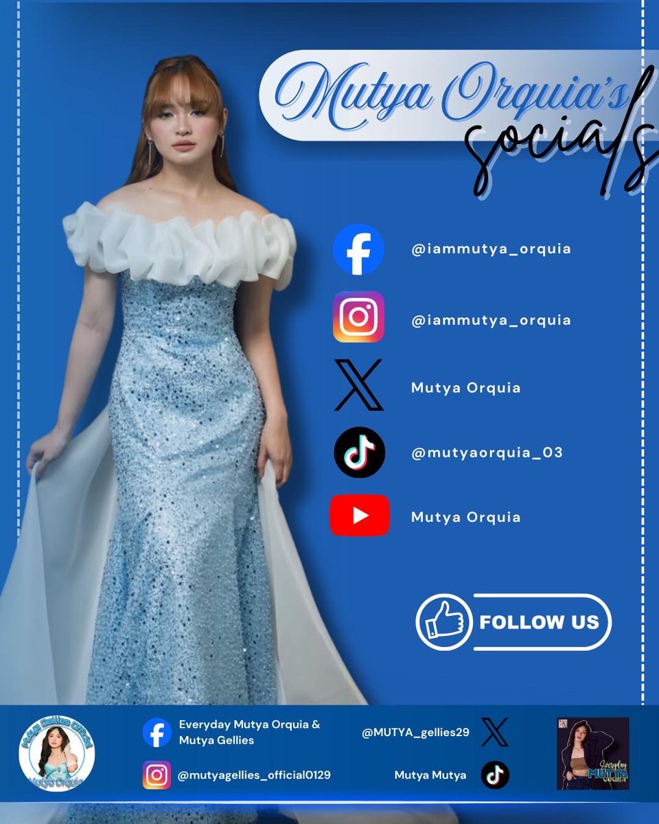 MUTYA_gellies29's tweet photo. We are MUTYA GELLIES OFFICIAL (012921) ⭐ We've been supporting and loving our beloved Mutya since then and we're happy to invite you all to join in our strong and happy fandom. 🩵

Please follow Mutya’s official social media accounts and ours, her official fandom pages. Be part of our growing family by joining our Facebook group, and stay connected through our Instagram group chat. We will be also having GDM here soon. Just DM us to join, Gellies! 

#Mutya #MutyaOrquia || Mutya Orquia || Team Mutya Official